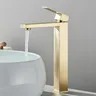 Robinet de lavabo de salle de bains noir mat – vue 4
