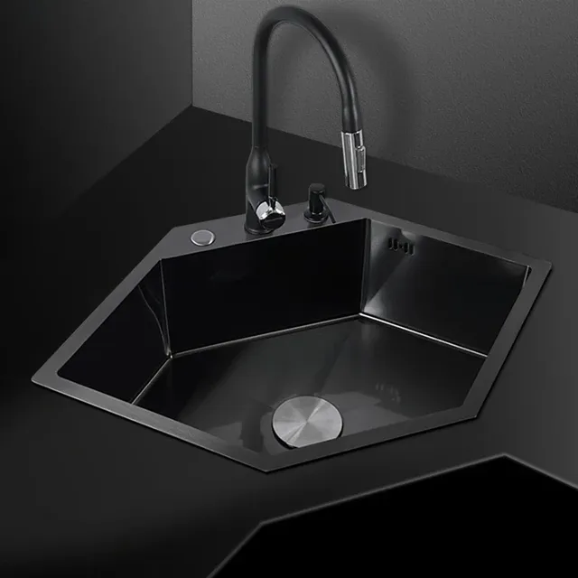 Éviers de cuisine en forme de diamant – vue 3