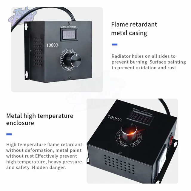 Régulateur tension variable haute puissance 10000W… – vue 3