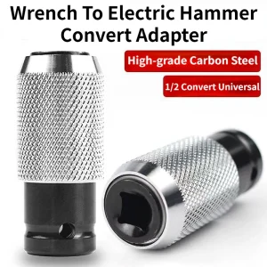 Adaptateur de clé à percussion électrique, clé à chocs vers adaptateur de marteau électrique, outil de convertisseur d’entraînement de marteau à Air Adaptateur de clé à percussion électrique, clé à chocs vers adaptateur de marteau électrique, outil de convertisseur d’entraînement de marteau à Air