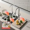 Évier de cuisine en acier inoxydable 304 – vue 2