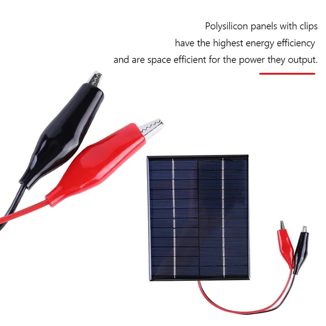 Panneau solaire en polysilicium portable – vue 6