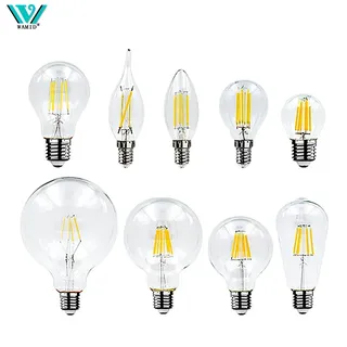 Ampoule LED rétro Edison E14 inda AC 220V 2W 4W 6W 8W