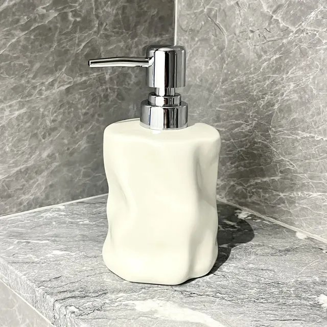 Distributeur de savon de luxe léger avec pompe – vue 4