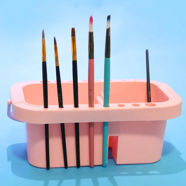 Bassin à pinceaux multi-usage avec porte-pinceau – vue 4