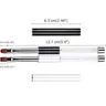 Pinceau ongulaire rétractable ovale plat gel UV… – vue 6