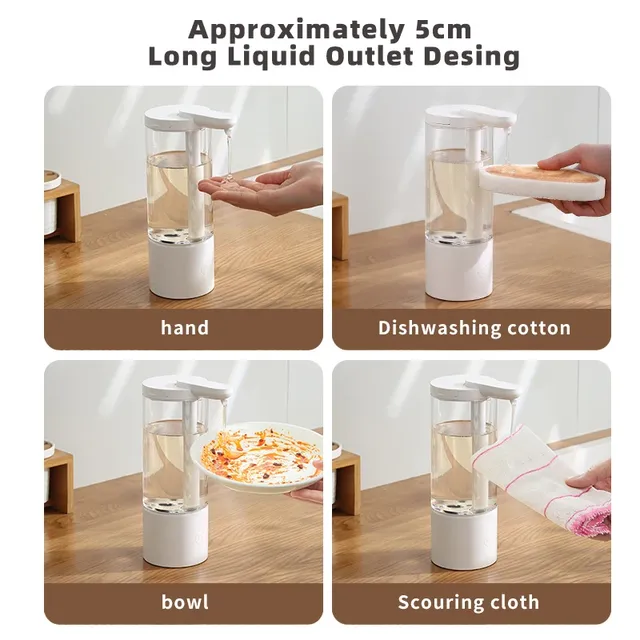 Distributeur automatique de savon liquide de cuisine – vue 3