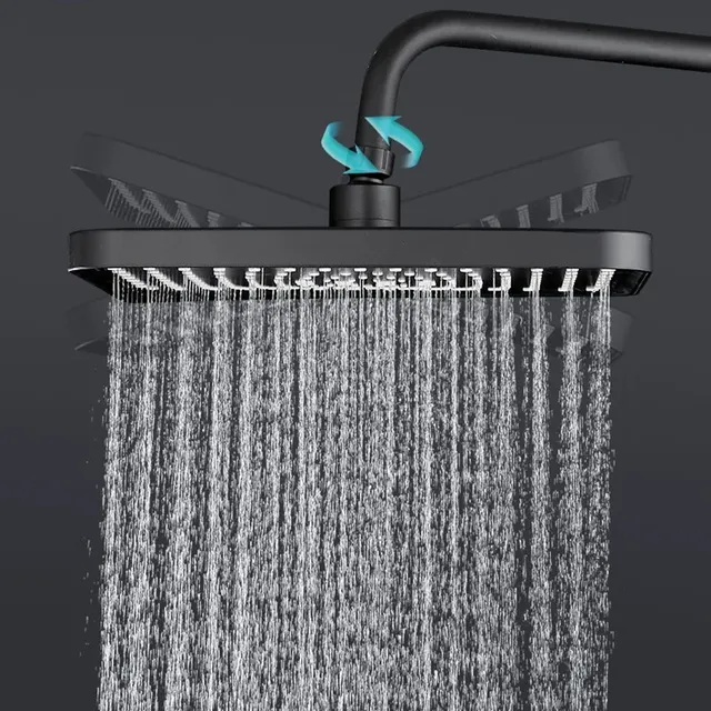 Pommeau de douche à effet pluie à grand débit – vue 3