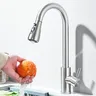 Robinet de cuisine en Nickel brossé – vue 2