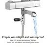 Thermomètre douche lumière autoalimenté affichage… – vue 6