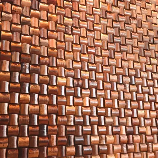 Panneaux muraux décoratifs en mosaïque de bois – vue 4