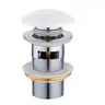Bonde lavabo clicclac capuchon céramique blanc mat corps… – vue 3