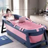 Baignoires pliables en plastique pour adultes