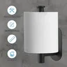 Porte-papier hygiénique adhésif en acier inoxydable – vue 4