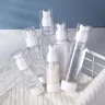 Bouteille à pompe transparente sans air pour crème… – vue 2