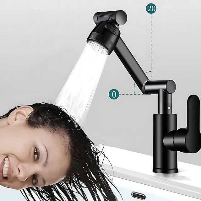 Bras mécanique robinet universel salle de bains cuisine… – vue 2