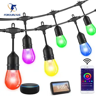 Guirxiété lumineuse LED RVB intelligente Tuya
