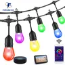 Guirxiété lumineuse LED RVB intelligente Tuya
