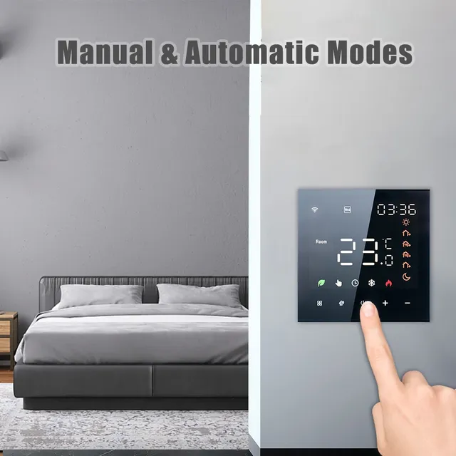 Thermostat intelligent 16A/3A – vue 3
