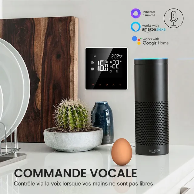 AVATTO Tuya WiFi Thermostat intelligent chauffage… – vue 2