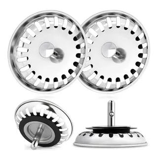 Bouchon vidange evier vasque acier inoxydable perforé poli universel…