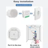 Interrupteur d'éclairage intelligent WiFi sans fil – vue 6