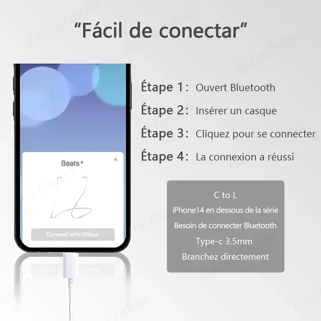 Applicable à Apple iPhone 15 14 13 Pro haute fidélité… – vue 6