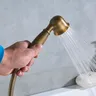 Robinet de baignoire autoportant en laiton Antique – vue 2