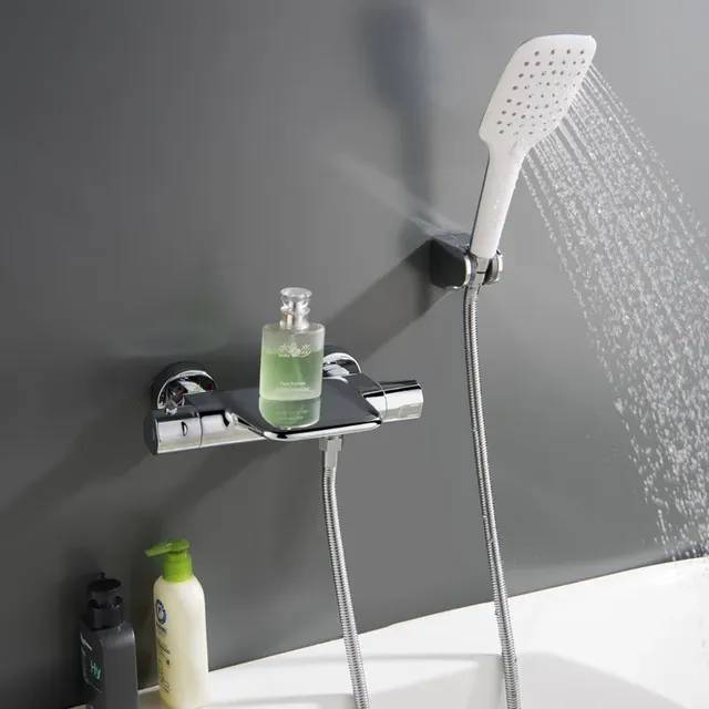 Ensemble de douche thermostatique mural – vue 2