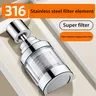 Purificateur de robinet de cuisine 360 °…