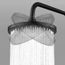 9/10 pouces 360 ° Pommeau de douche de pluie pivotant – vue 4