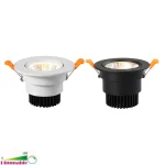 AC85V-265V Dimmable 5W 7W 9W 12W 15W 18W 24W 30W COB Downlight LED Encastré Plafonnier Spot Light Pour L&rsquo;éclairage À Domicile