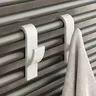 Salle de bain douche porte-serviettes cintre chauffé… – vue 1