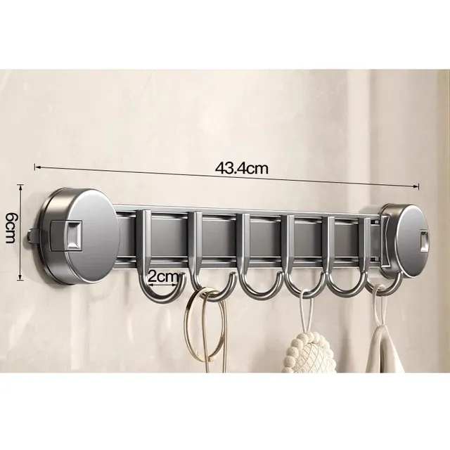Crochets d'adsorption sous vide en aluminium – vue 6