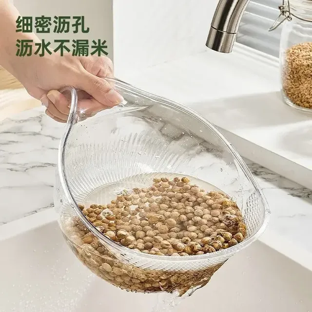 Passoire égouttoir rinçage riz fruits légumes plastique… – vue 3