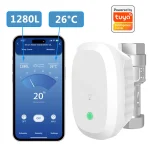 Tuya WiFi contrôle Intelligent vanne d&rsquo;eau débit d&rsquo;eau compteur de consommation fonction de température domotique intelligente 3/4 « 1 » BSP