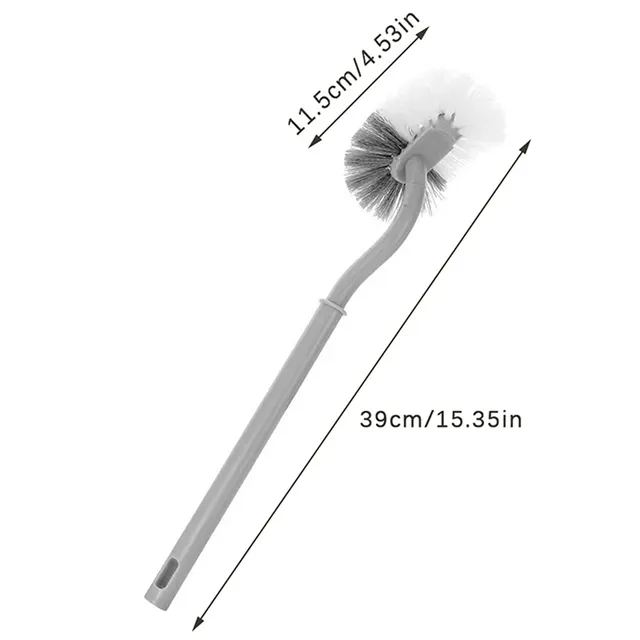 Brosse Toilette Murale Tête Forme S Inclinée Manche Long… – vue 6