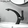 Robinet mitigeur lavabo contemporain bec long courbé… – vue 5