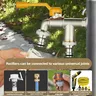 Robinet d'eau du robinet tout en cuivre – vue 2
