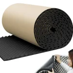 panneaux insonorisants acoustiques adhésifs butyle caoutchouc étanches antichoc thermique antibruit insonorisation mur voiture studio pare bruit autocollant mousse alvéolée polyuréthane