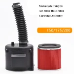 Accessoires de Tricycle de Moto en Plastique de Haute Qualité, 4 Styles, Assemblage de Cartouche de Filtre à Air, Pièces de Véhicules Électriques