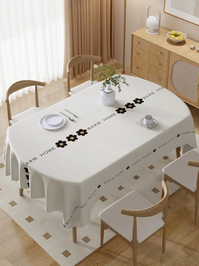 Nappe ovale sans laisser
