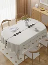 Nappe ovale sans laisser – vue 1