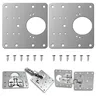 Kit de plaque de réparation de charnière d'armoire – vue 2