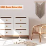 Lèvent en bois de commode en rotin Boho – vue 2