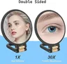 Miroir grossissant doubleface 1x 30x pliant compact… – vue 3