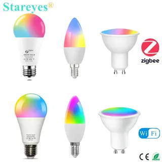 Tuya Smart WiFi Zigbee RGB CCT inda Ampoule LED