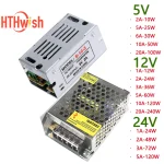 Alimentation universelle AC DC 110V 220V à 5V 12V 24V, 1A 2A 3A 5A 6A 10A 20A, alimentation à découpage, transformateur de Fonte SMPS
