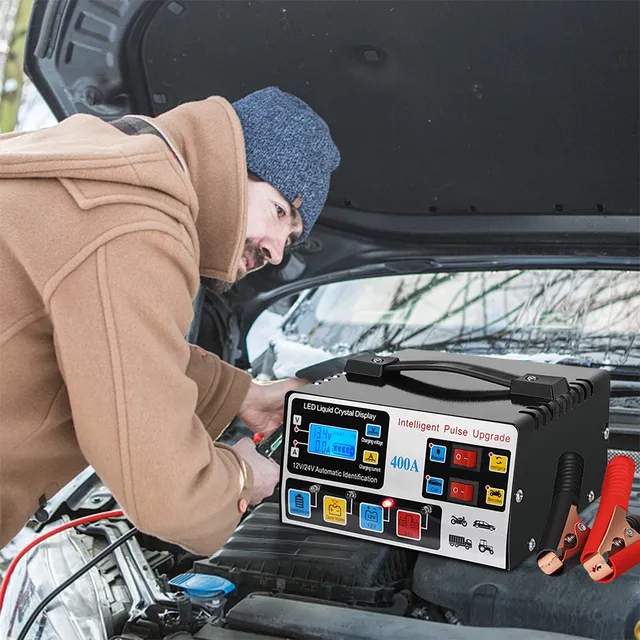 Chargeur de batterie de voiture 400A – vue 3