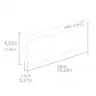 Cuisine salle de bain rouleau serviette papier support… – vue 2